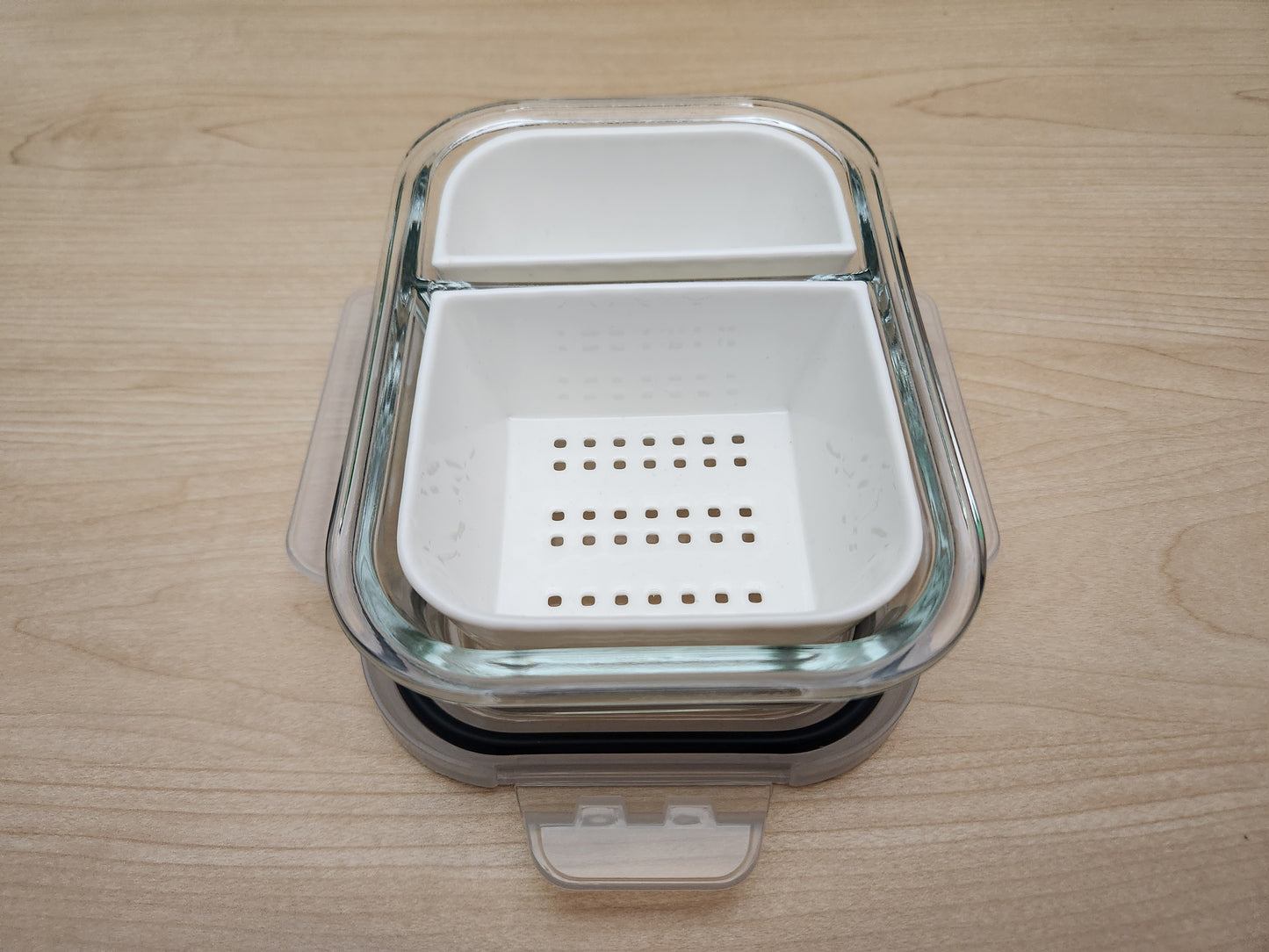 "Iso Soak Tub" - 22oz Glass Iso Cleaning Container