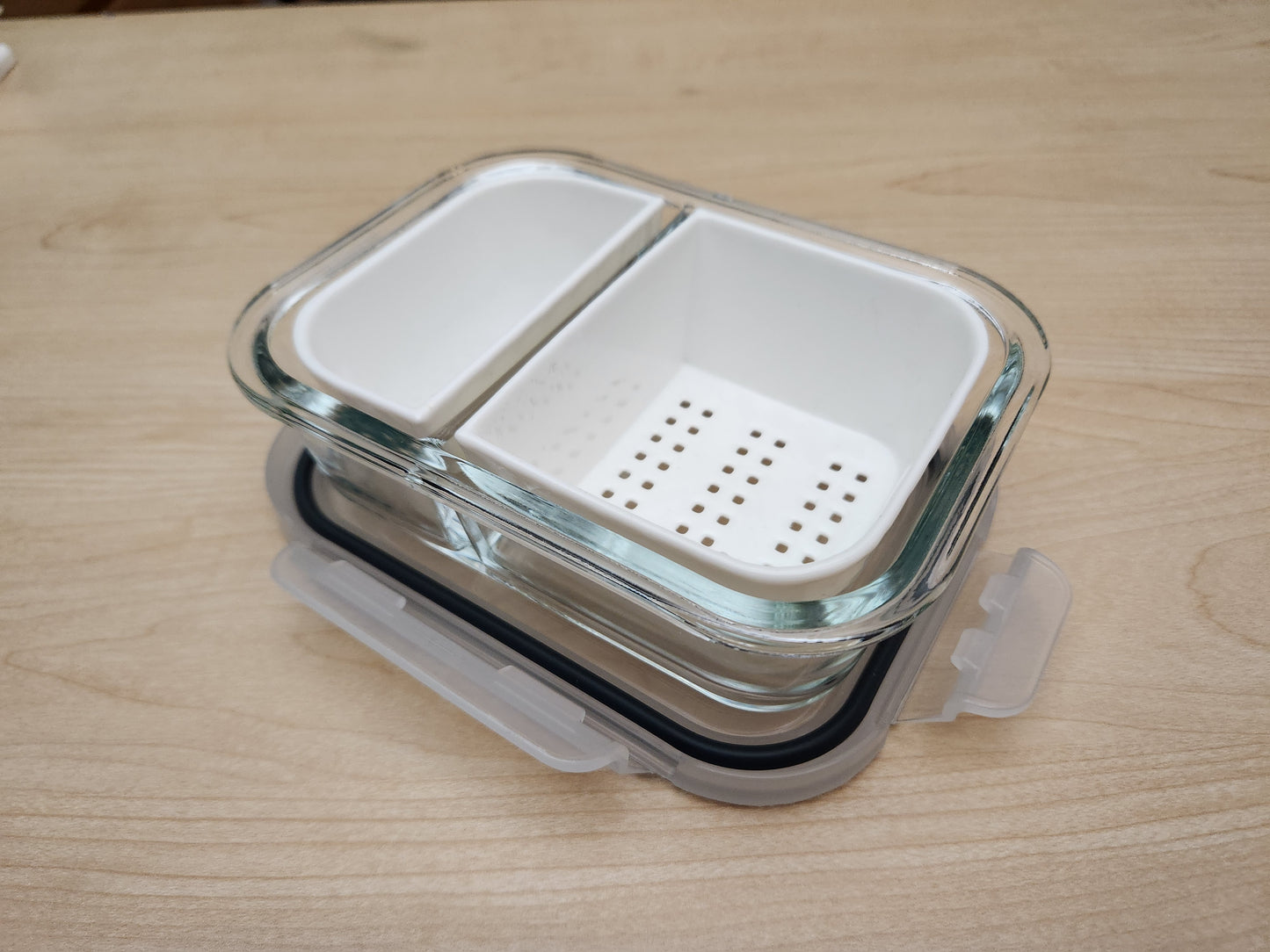 "Iso Soak Tub" - 22oz Glass Iso Cleaning Container