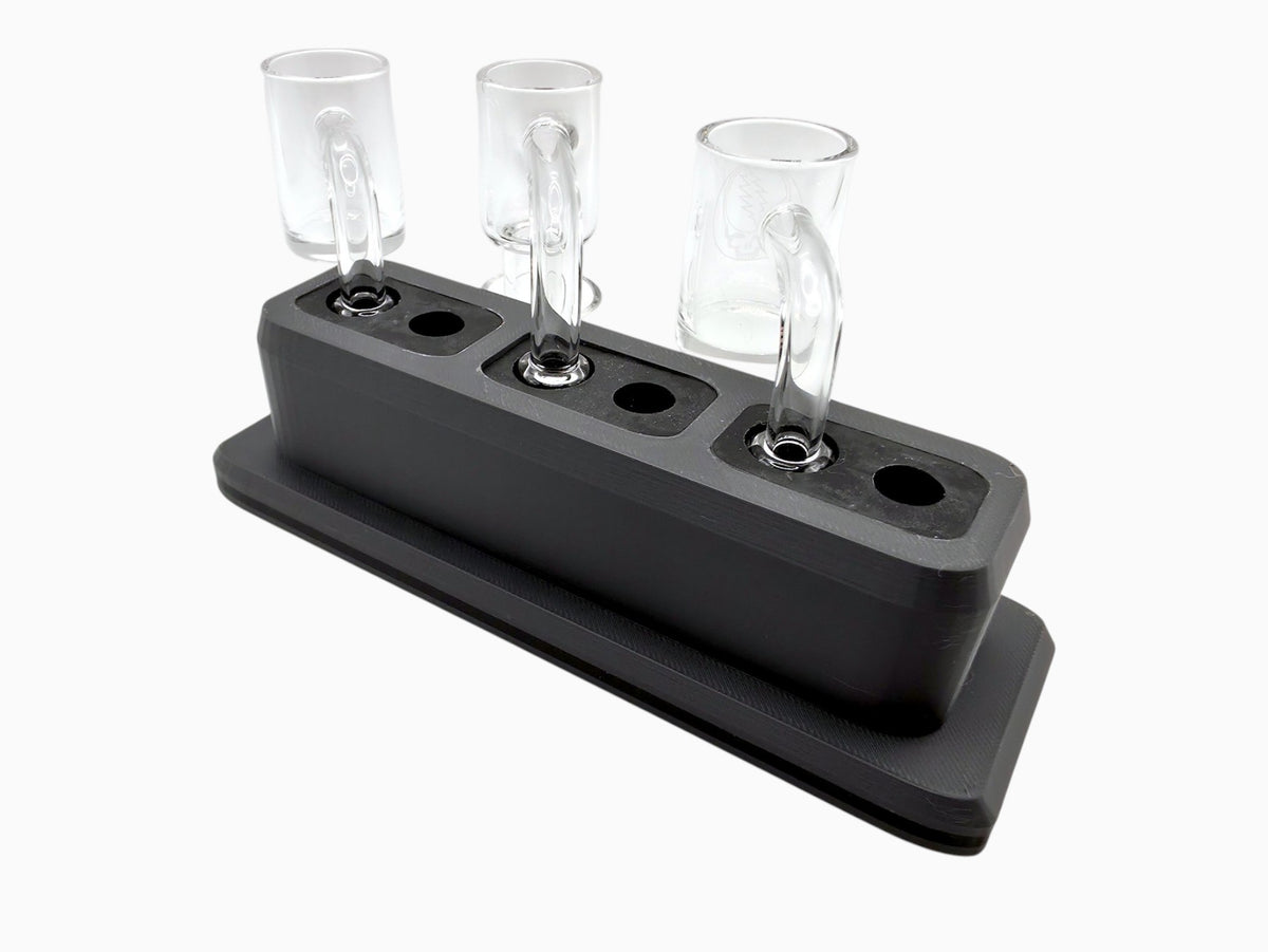 10mm/14mm "Silicone Lined Banger Stand" 6x