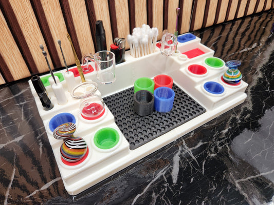 multicolor silicone dabdock elite dab station organizer dab essentials