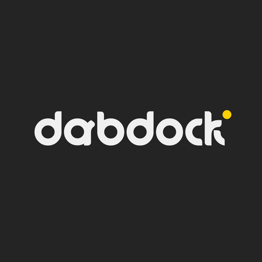 dabdock brand logo - all in one dab tool organizers made with premium ultra high quality ASA polymer