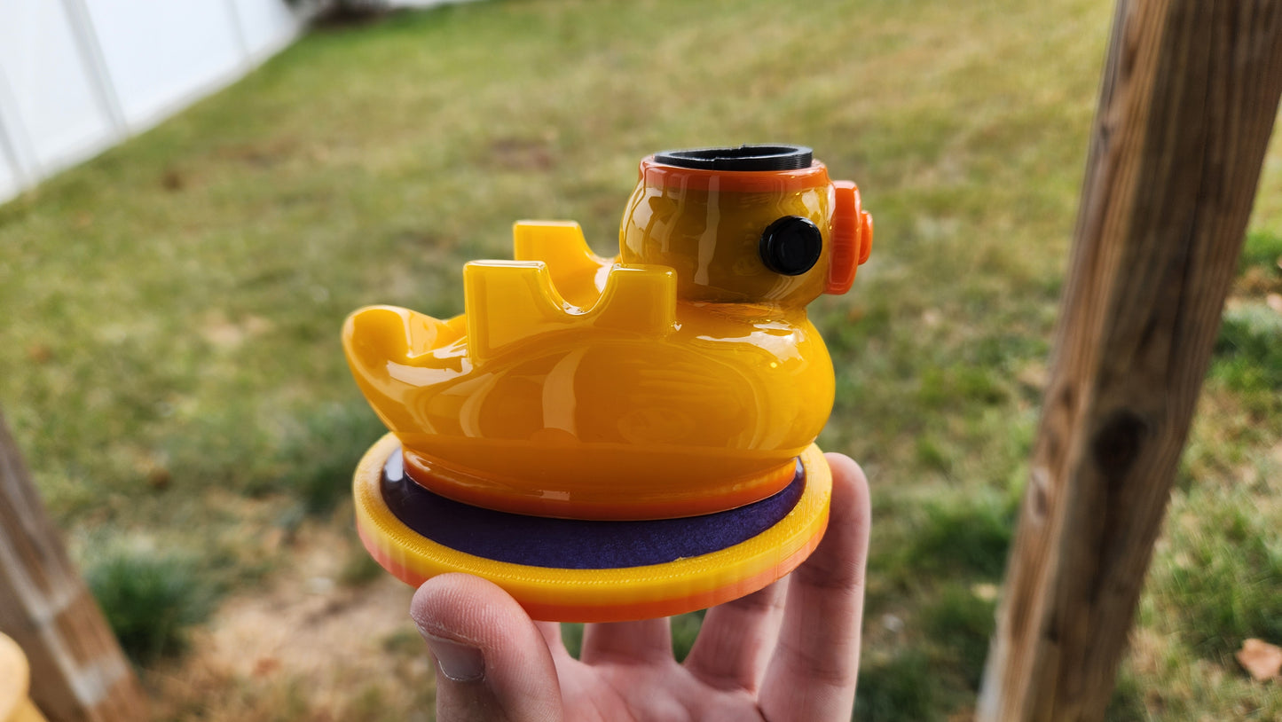 "Dabduck" - Mini Dab Setup Organizer with Silicone Protectors & Dab Mat