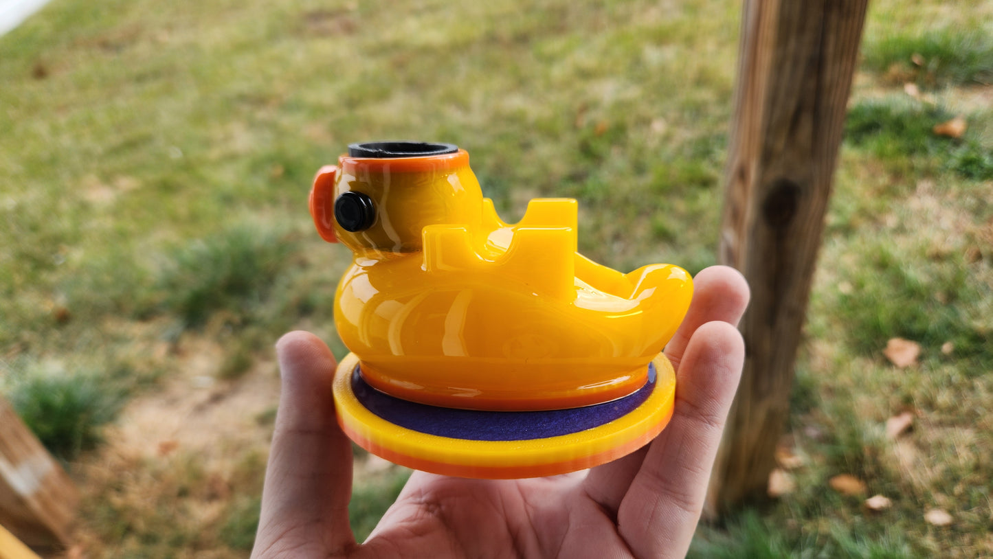 "Dabduck" - Mini Dab Setup Organizer with Silicone Protectors & Dab Mat