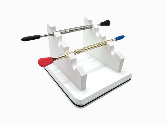 Quad-Tiered Dab Tool Rack