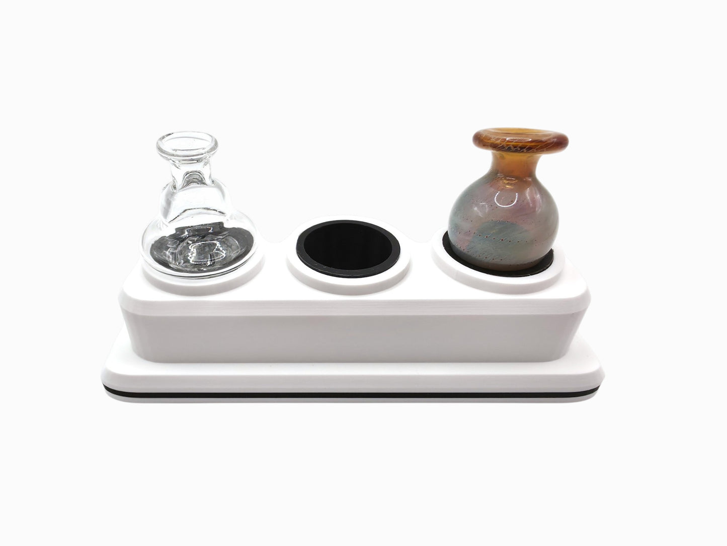 Triple Silicone Carb Cap Holder