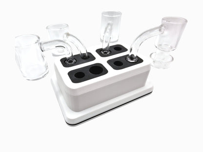 10mm/14mm Silicone Lined Banger Stand 8x