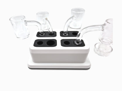 10mm/14mm Silicone Lined Banger Stand 8x