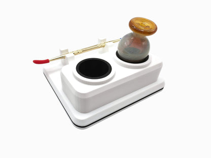 Double Dabber Carb Cap Rack