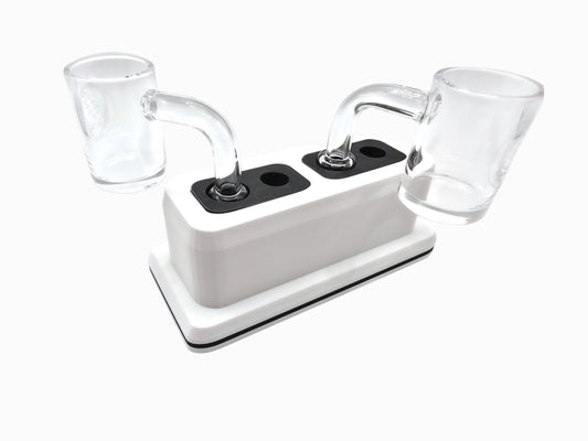 10mm/14mm Silicone Lined Banger Stand 4x