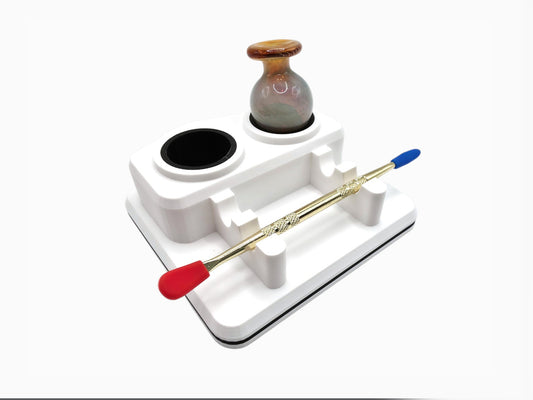 "Double Carb Cap x Double Dabber Rack"