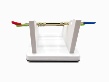 Quad-Tiered Dab Tool Rack
